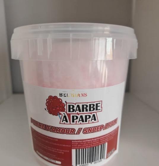 Barbe a papa pomme d'amour