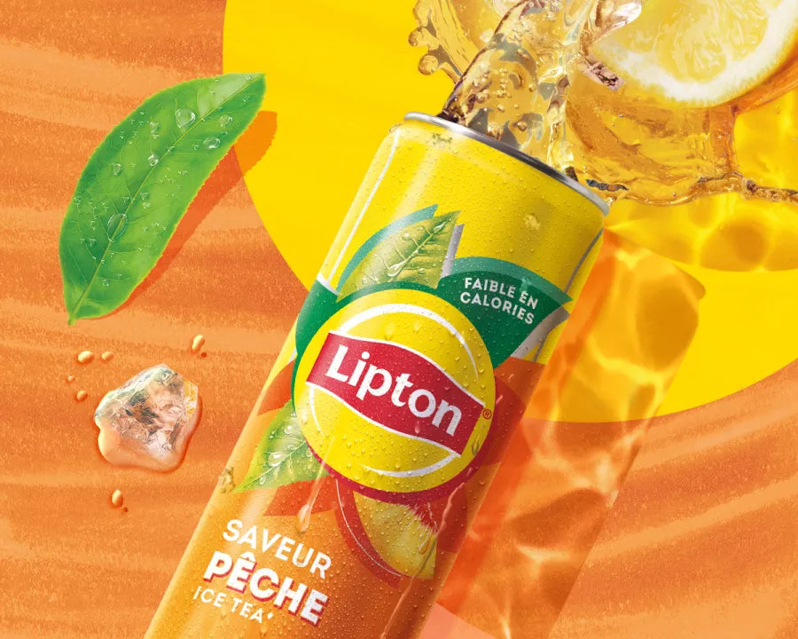 Ice tea pêche