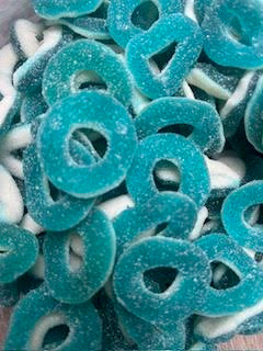 Anneaux framboise 100g