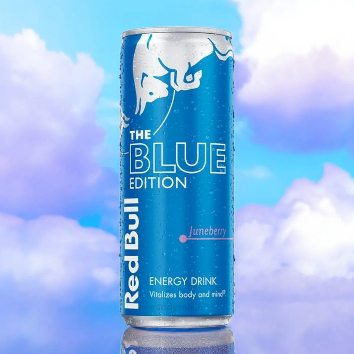 Red bull the blue edition