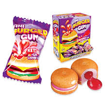 Burger gum