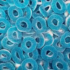 Anneaux framboise 100g ( halal )